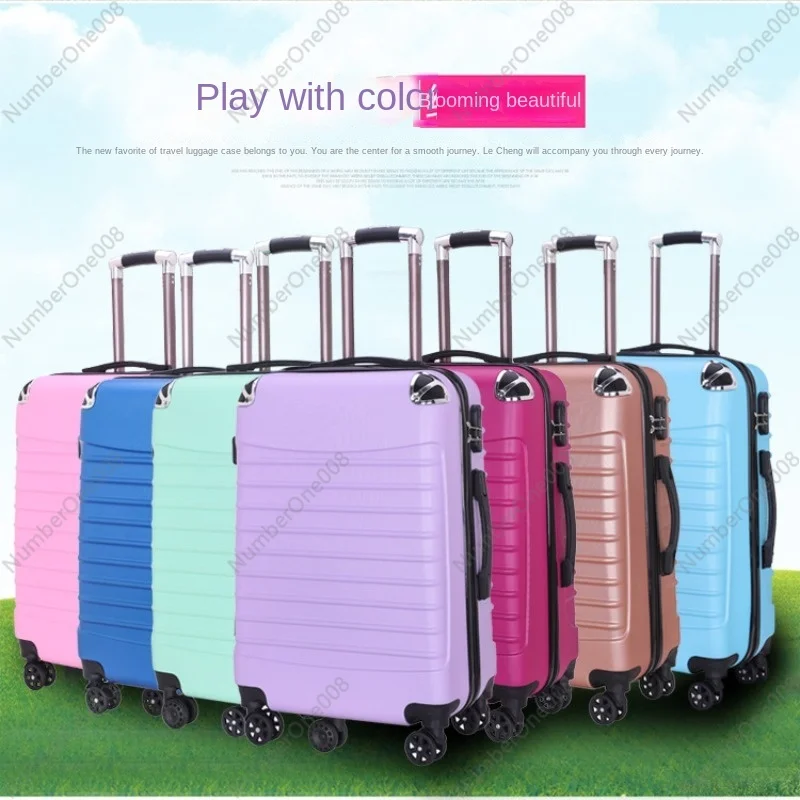 Corner Trolley Case Universal Wheel Printing LOGO Luggage Large Capacity Male and Female Students Password Boarding Case