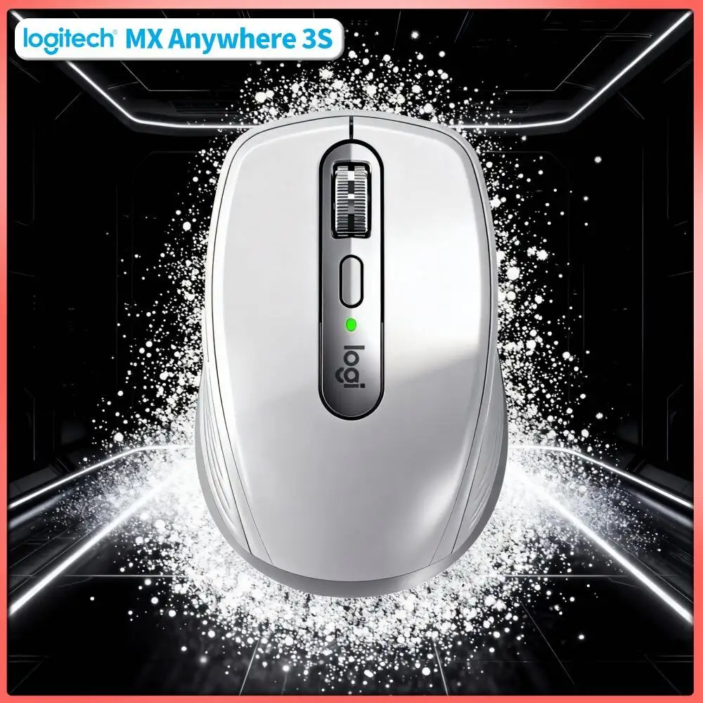Top-Tier MX Anywhere 3S - 8K DPI Sensor, Multi-Device Sync, Silent Click, Perfect for Pet Festival Back Office Room
