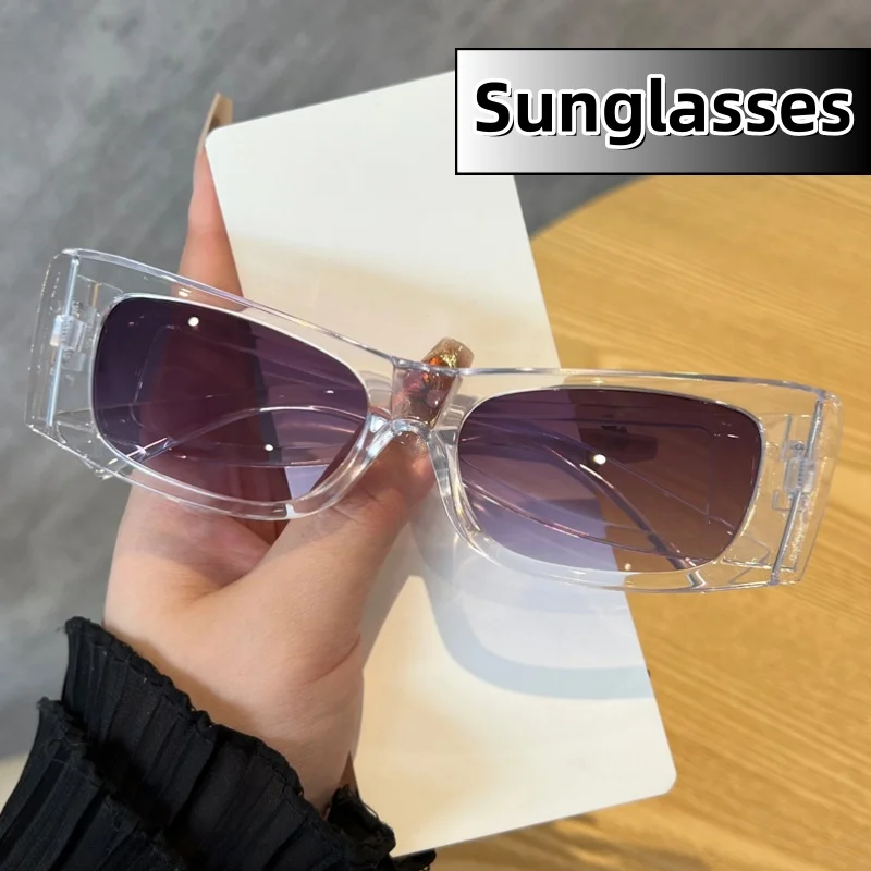 

Simple Full Frame Fashionable Sunglasses Personalized Retro Travel UV Resistant Glasses Street Photography Walk The Show