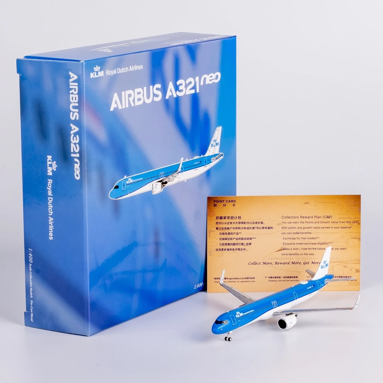

13119 Alloy Collectible Plane Gift NG Model 1:400 KLM Royal Dutch Airlines Airbus A321neo Diecast Aircraft Jet Model PH-AXB