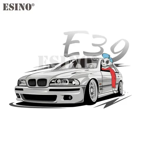 Автомобильный Стайлинг, Классический проект искусства для BMW E39 E46 E90, автомобильный аксессуар, ПВХ водонепроницаемая наклейка, автомобильная цельная виниловая наклейка