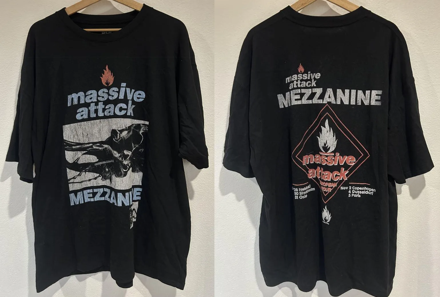 

Футболка унисекс для взрослых MASSIVE ATTACK Band Mezzanine UB324