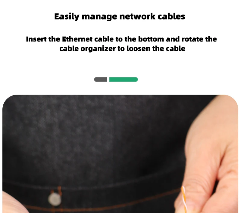 � LAOA Professionelle Netzwerkkabel-Glätteisen und Splitter-Kombination im Stiftstil für CAT5e/CAT6/CAT7-Kabel – Detail 12