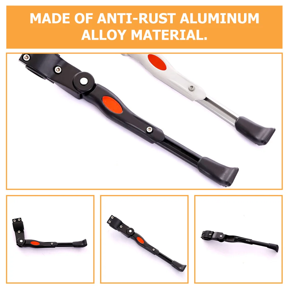 

1Set Aluminum Alloy Bike Kickstand Multi Gear Length Adjustable Stand for Mountain Kids Cycling Road Bicycle Support Bracket