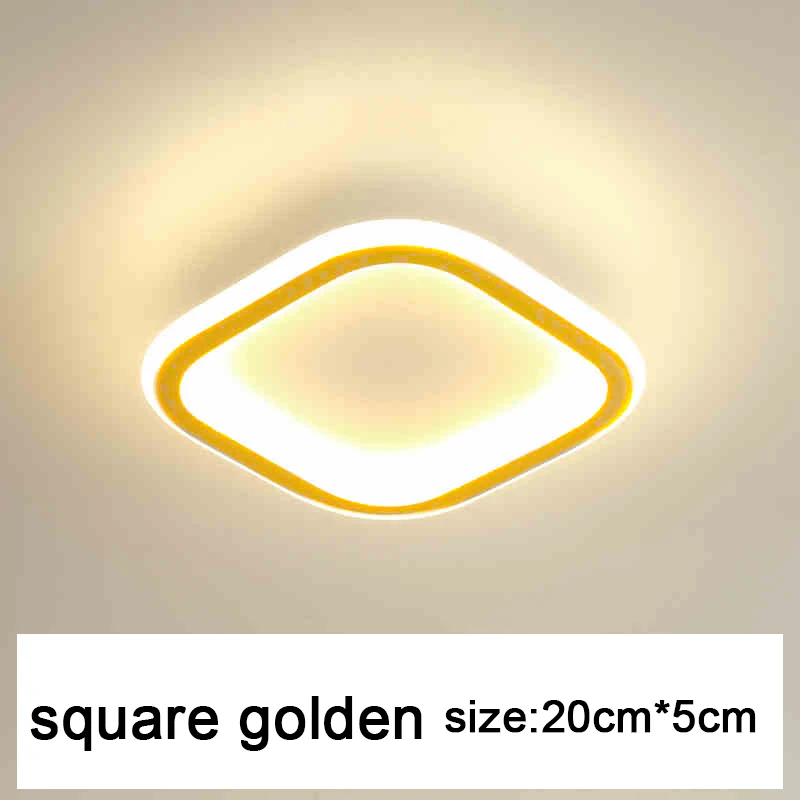 Moderne LED Gangpad Plafondverlichting Nodic Home Verlichting Led Opbouw voor Slaapkamer Woonkamer Gang Licht 3-kleuren verlichting