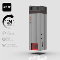 Cabezal láser de potencia óptica NEJE de 11W con módulo de diodo de boquilla de asistencia de aire para máquina cortadora de grabador herramientas de bricolaje-tecnología multilente