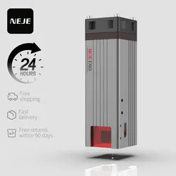 NEJE E40 12W Laser engraving module Fixed-Focus Built-in Air Assist for Stainless steel Wood Acrylic Small Business DIY Projects