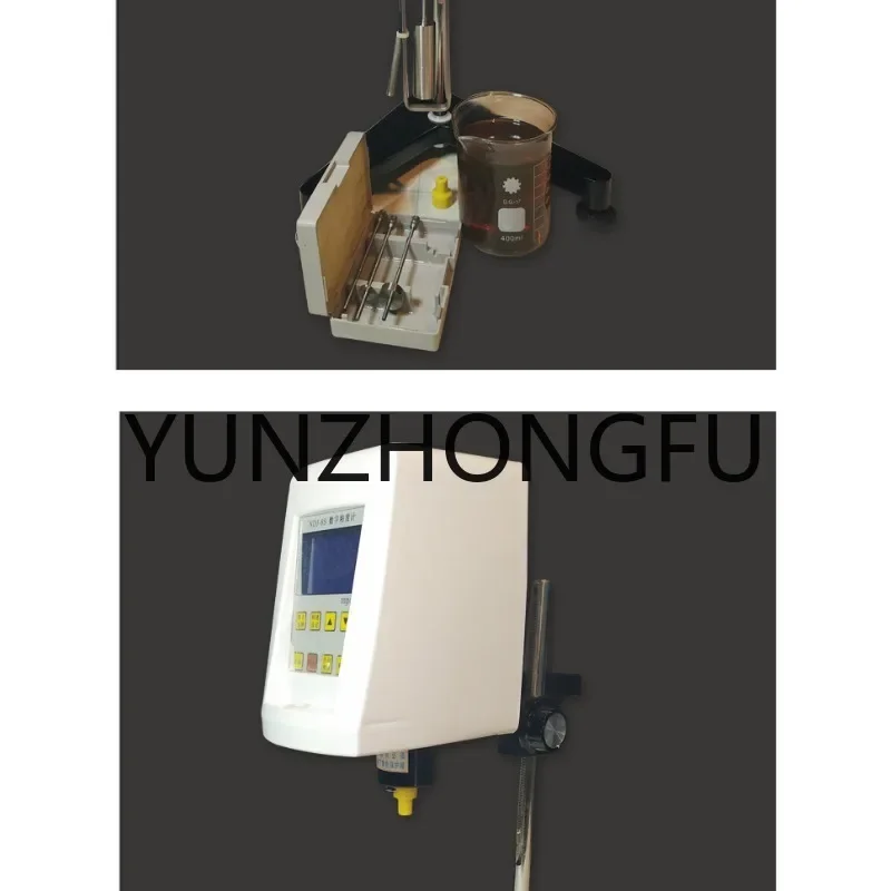 Rotary Viscometer Digital Rotational Viscometer Glue Coating Cosmetic Liquid Viscosity Tester