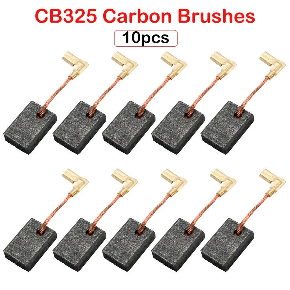 Durable Carbon Brush Carbon Brush Carbon Brush Parts 10 PCS 194074-2 CB 325 CB-325 CB325 For Makita 9553NB/9554NB