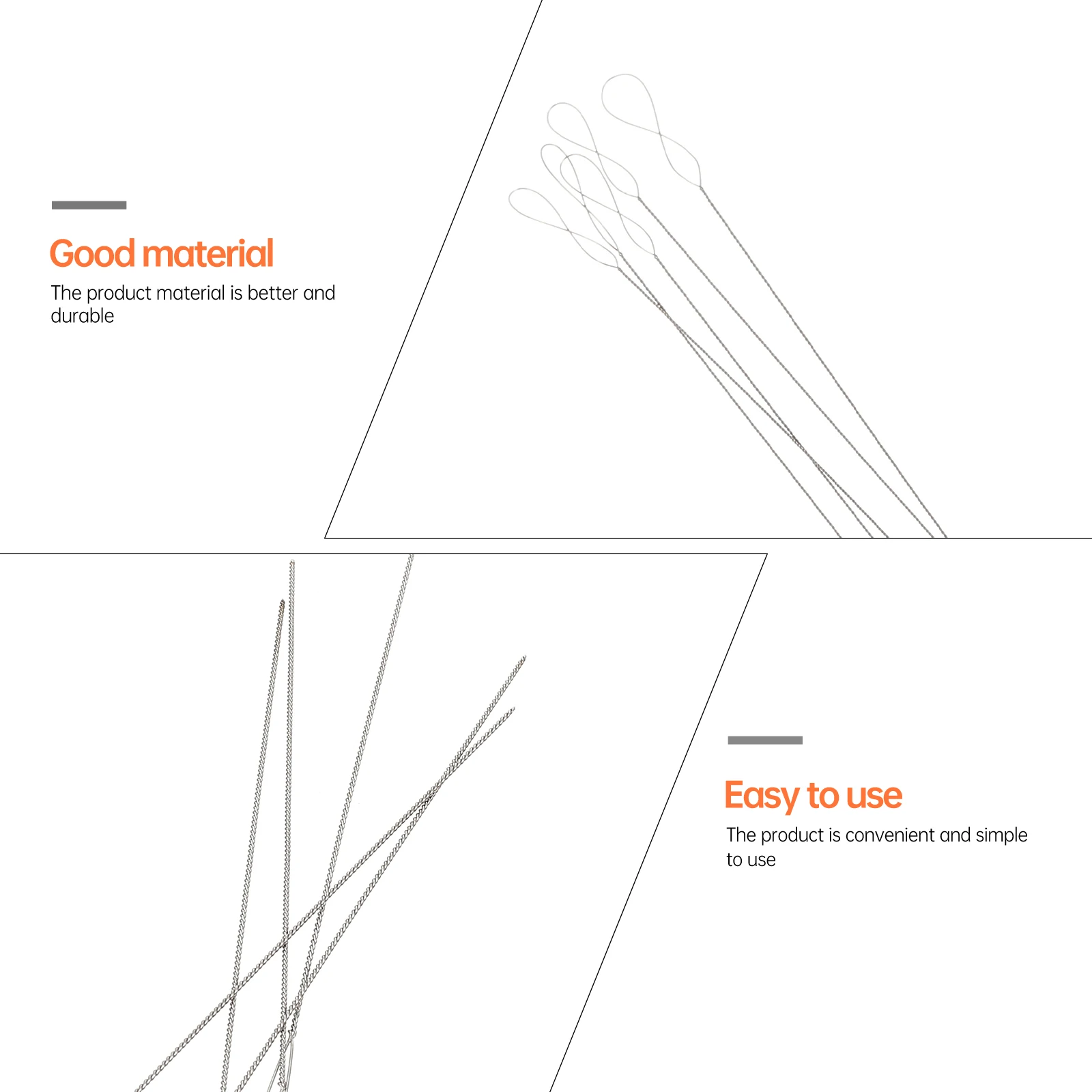 

5pcs Beading 0.7 140mm Iron Wire Embroidery Sewing DIY Tools Accessories for Beading Needles Craft Jewelry Making