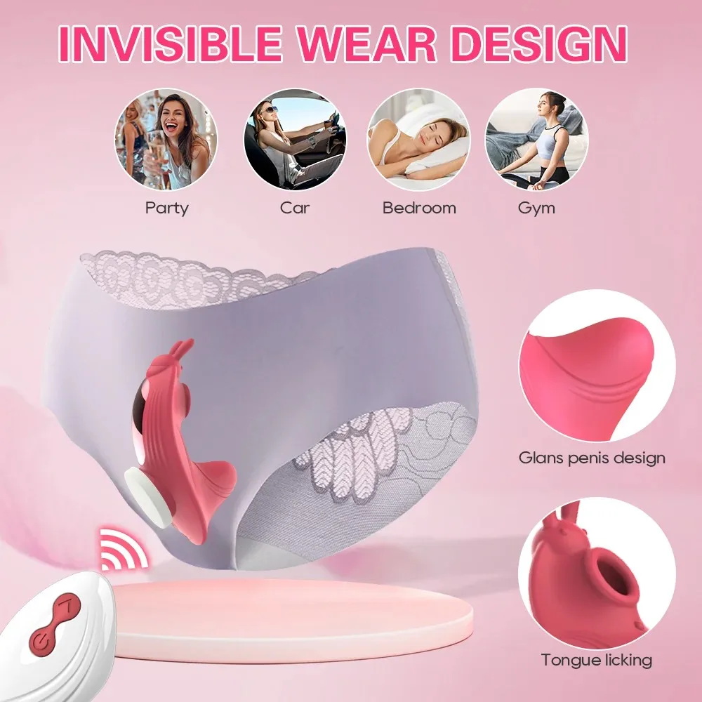 فراشة صغيرة هزاز اللباس الداخلي يمكن ارتداؤها البظر محفز الجنس لعب APP التحكم عن بعد الهزاز الإناث الاستمناء ألعاب جنسية