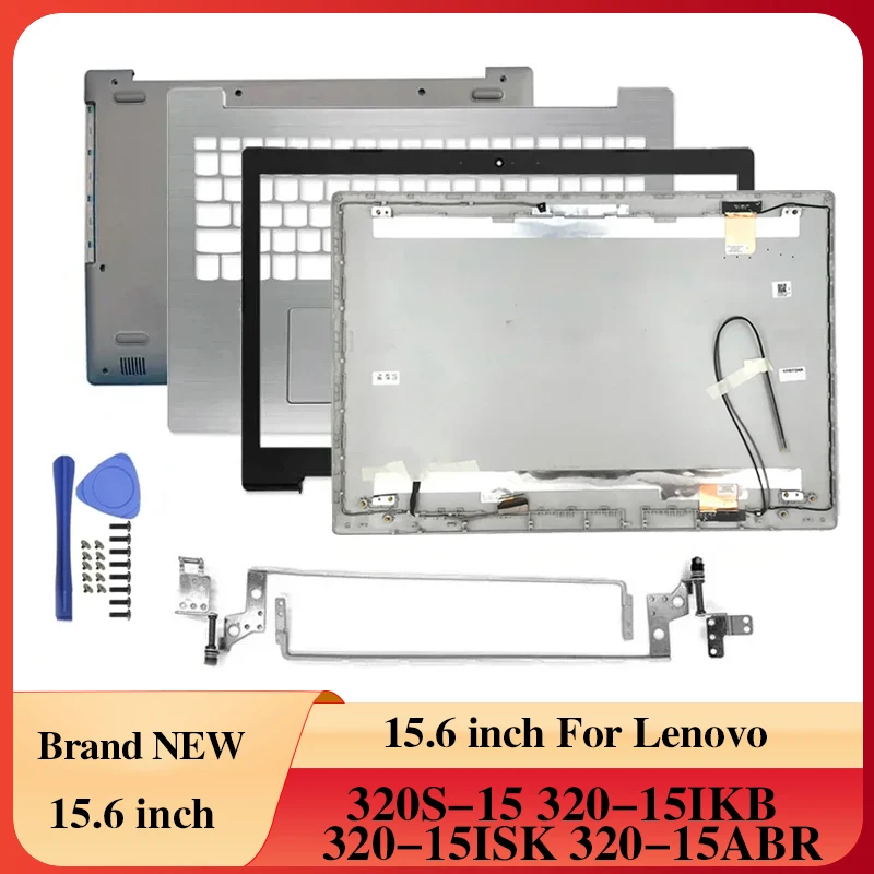 

NEW Laptop Screen LCD Back Cover/Front Bezel/Hinges/Palmrest/Bottom Case For Lenovo IdeaPad 320-15 320-15IKB 320-15ISK 320-15ABR