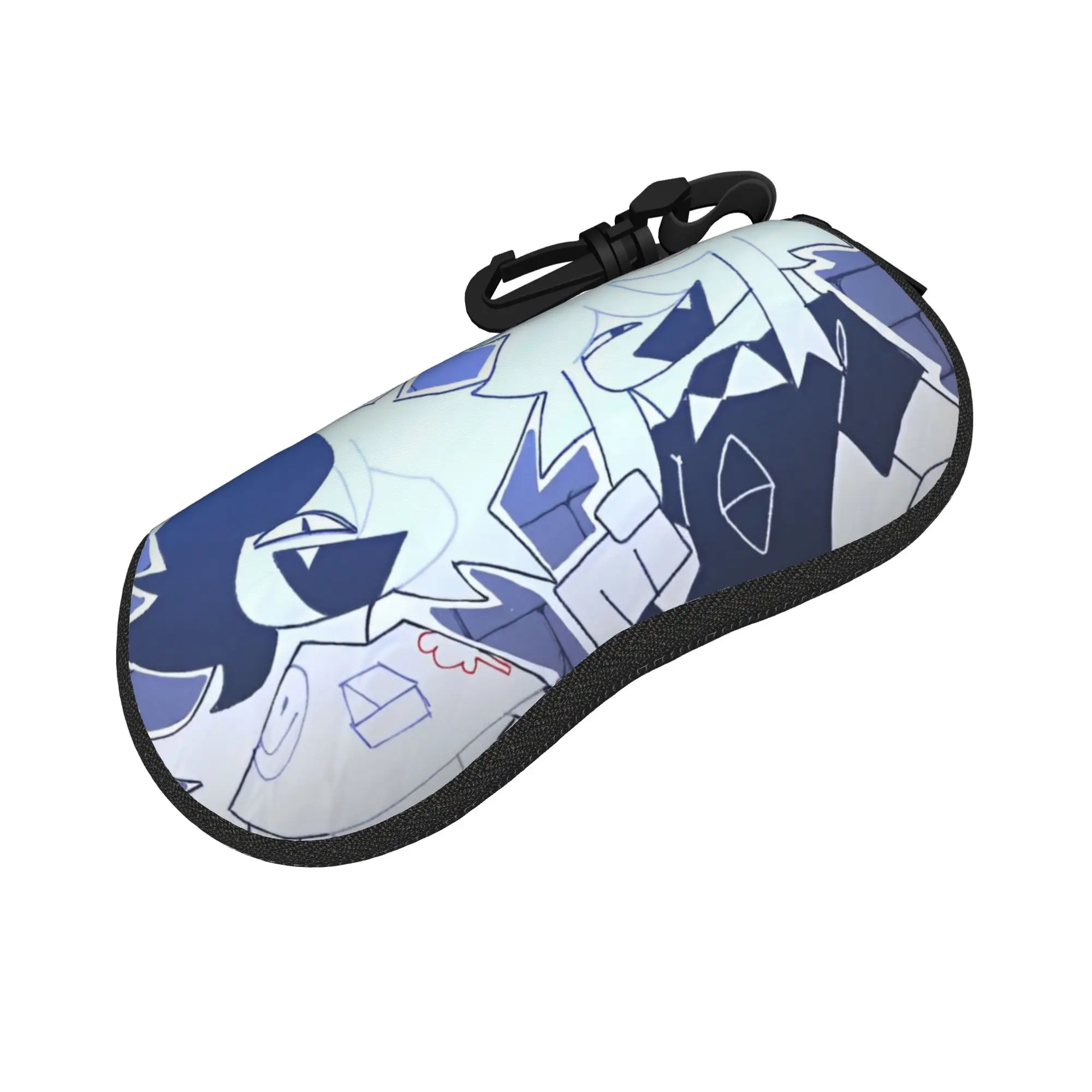 Miss Circle Glasses Case Men Women Travel Box Fundamental Paper Education Glasses Protector Eye Contacts Case