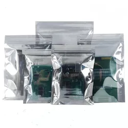 50 Pcs Antistatic Bags Resealable Static Storage Bags, Static Free Bags for Electronics Computer Accessories, Anti Static Bag