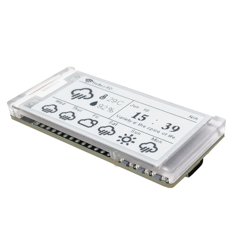 Imagem -05 - E-ink Display Meshtastic Lora para Arduino Esp32 Monitor E-paper Devboard Bluetooth Price Tag Iot 2.13