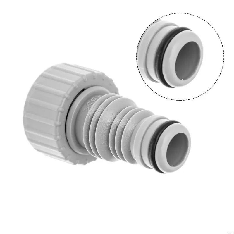 M6CB 2PIECES خرطوم محول المعدات تجمع المعدات الملحقات محول محول تصريف المياه محول تصريف تجمع مناسب للسباحة