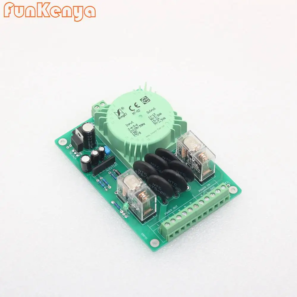 

Power Supply Soft Start Board For Super Power Amplifier Bingzi Transformer AC110V AC220V