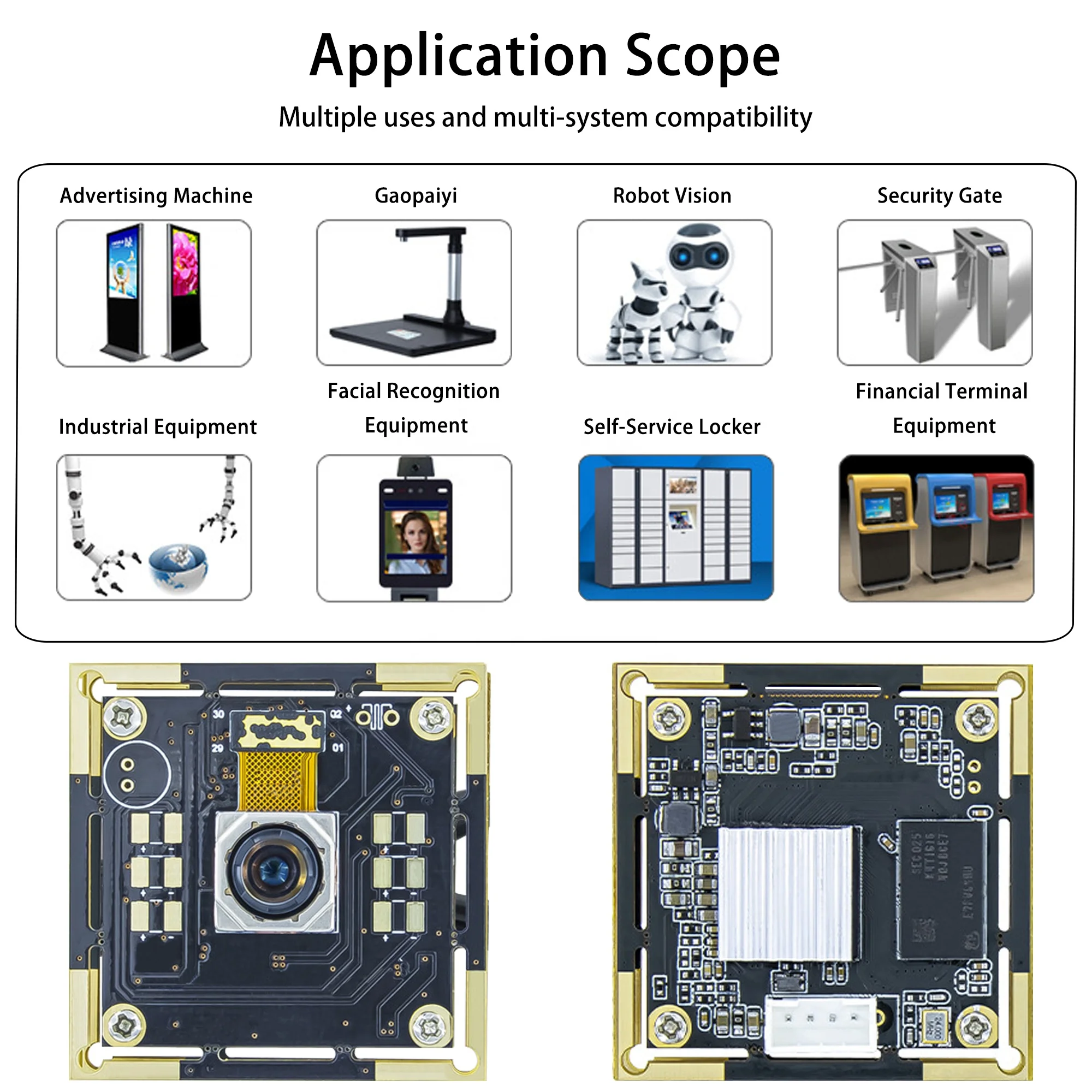 8000x6000 التركيز التلقائي SDK S5KGM1 48MP OEM MIPI واجهة USB CMOS وحدات الكاميرا الاستشعار 4K وحدة كاميرا الهاتف المحمول