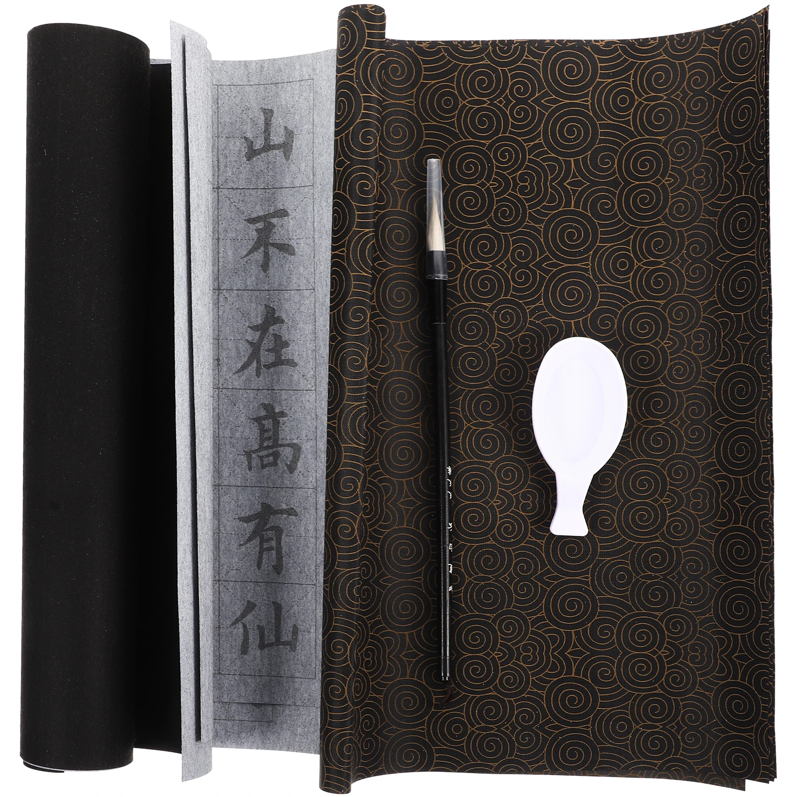 

Reusable Calligraphy Cloth Practice Home Accessories Folding Kids Writing Office Water Absorbing Beginner Paper Mat Storage Easy