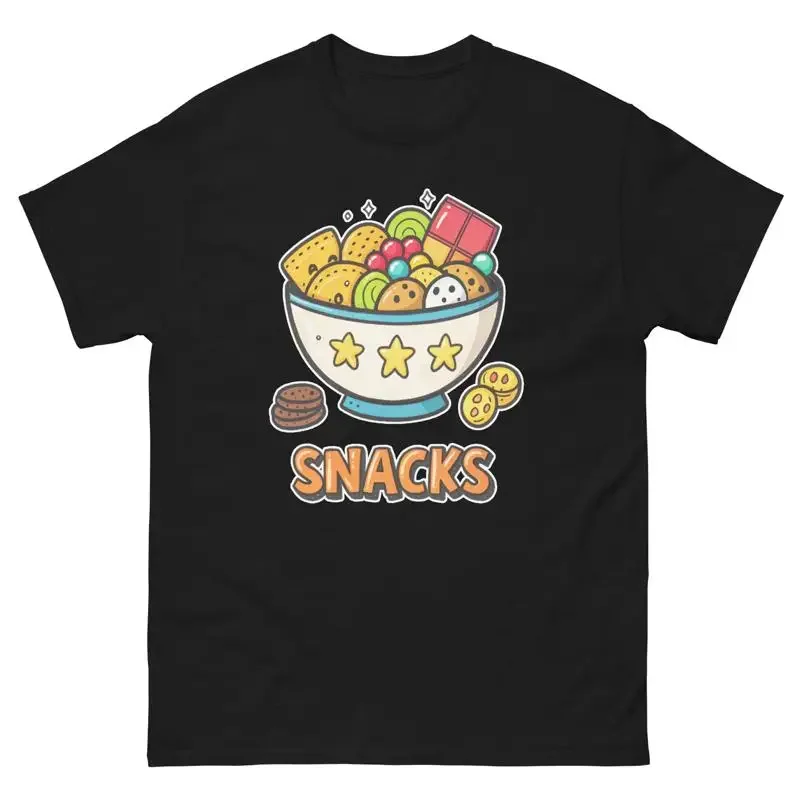 Snacks Party Supplies Items Birthday Event T Shirt