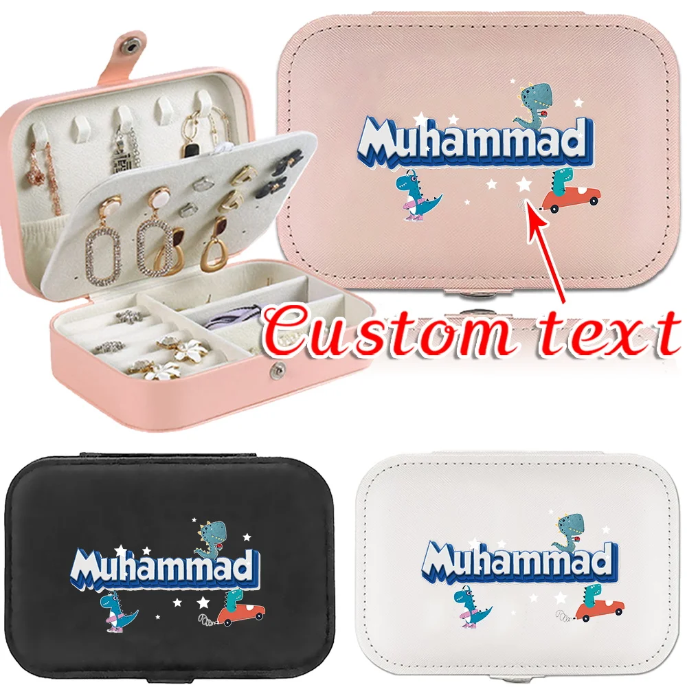 

Customizable Jewelry Box Portable Large Capacity Travel Fashion Multifunctional Jewelry Storage Box