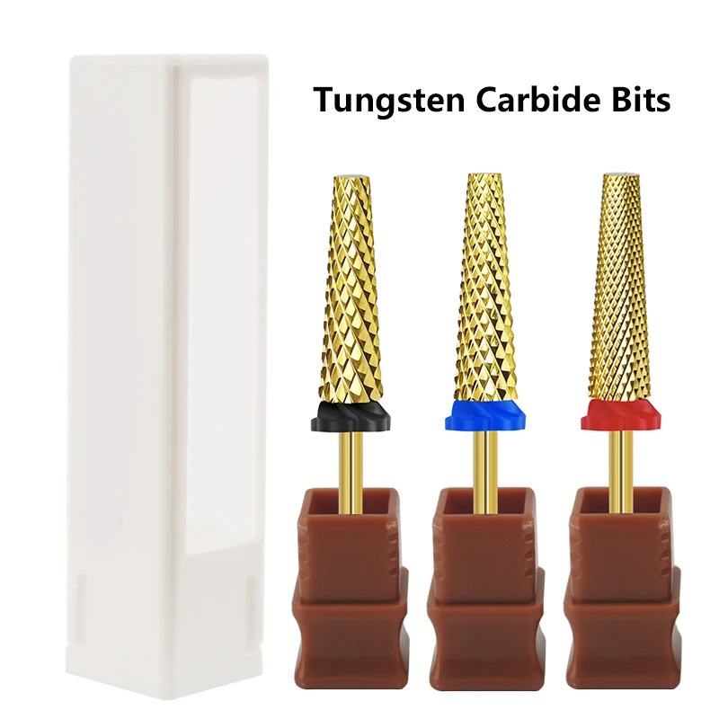 Brocas para uñas, cabezal de pulido de uñas, cabezal de pulido Ultra largo de 23mm, cabezal de pulido especial para taladro eléctrico de uñas