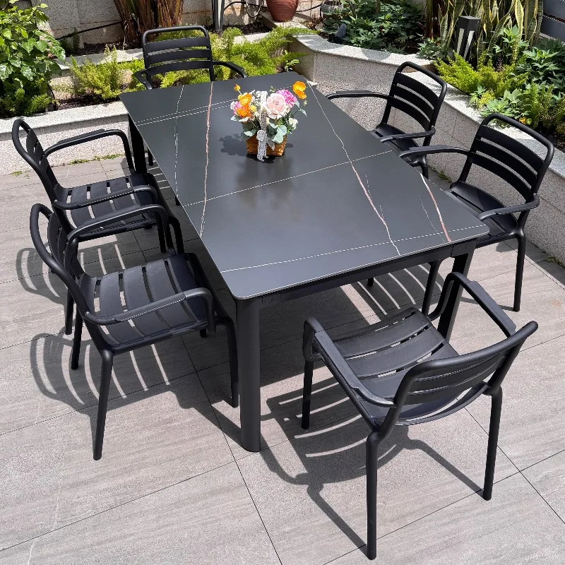 

Metal Designer Garden Furniture Sets European Creative Garden Furniture Sets Trendy Aesthetic Tuinmeubelsets Home Furniture