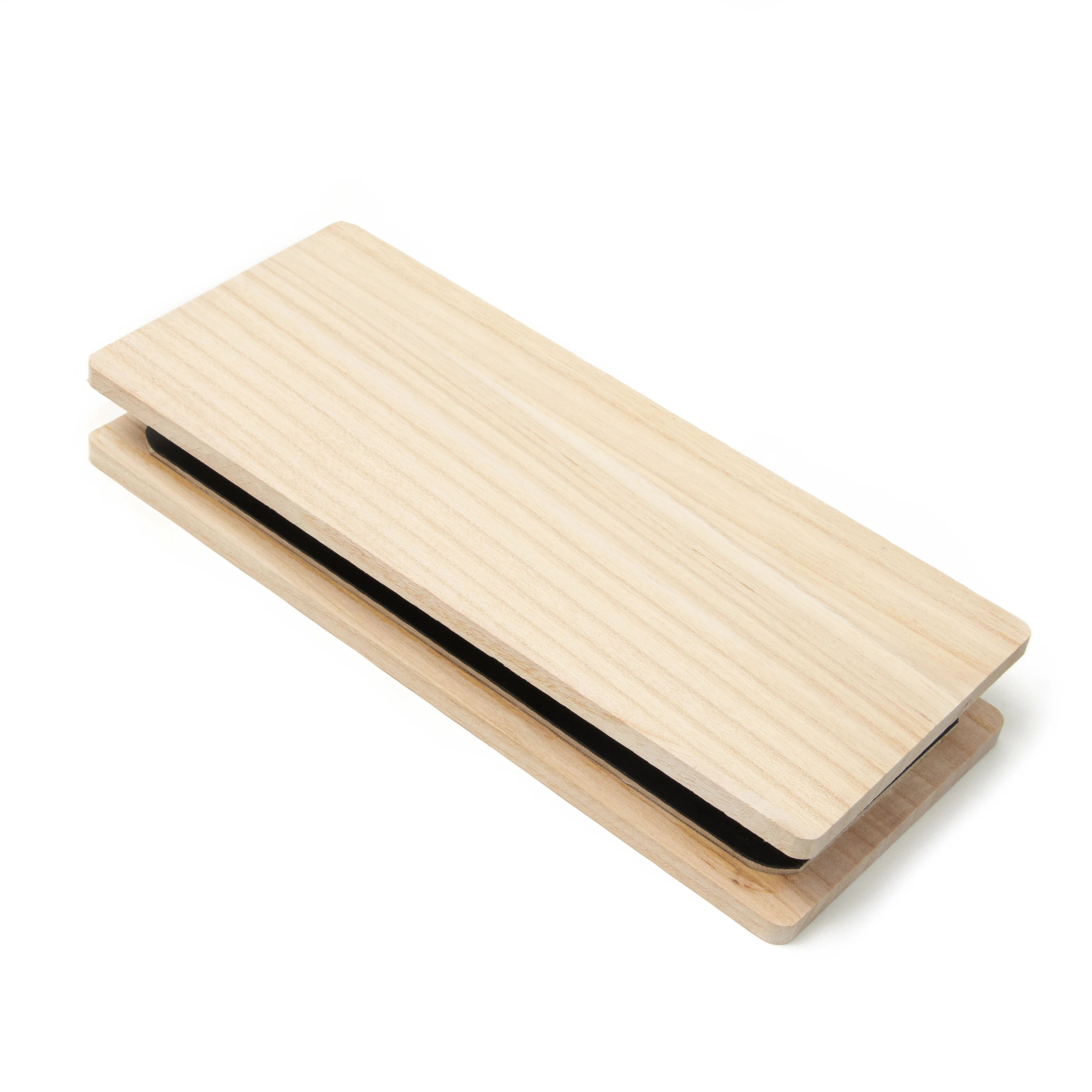 Alfombrilla de dibujo de madera para hacer pelucas, soporte para el cabello, tarjeta de dibujo con aguja curva, 2 unidades por bolsa, tarjeta de extensión de cabello de madera, 28x12cm