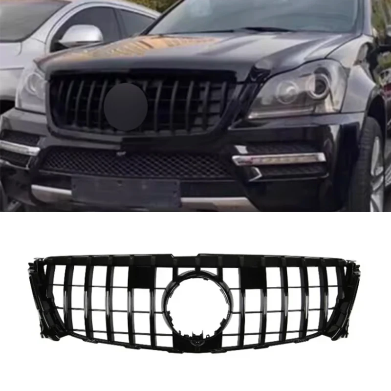 

Передняя решетка радиатора для Mercedes-Benz GL-класса X166 GL350 GL400 2013-2015, тюнинг-аксессуары, решетки из ABS-пластика