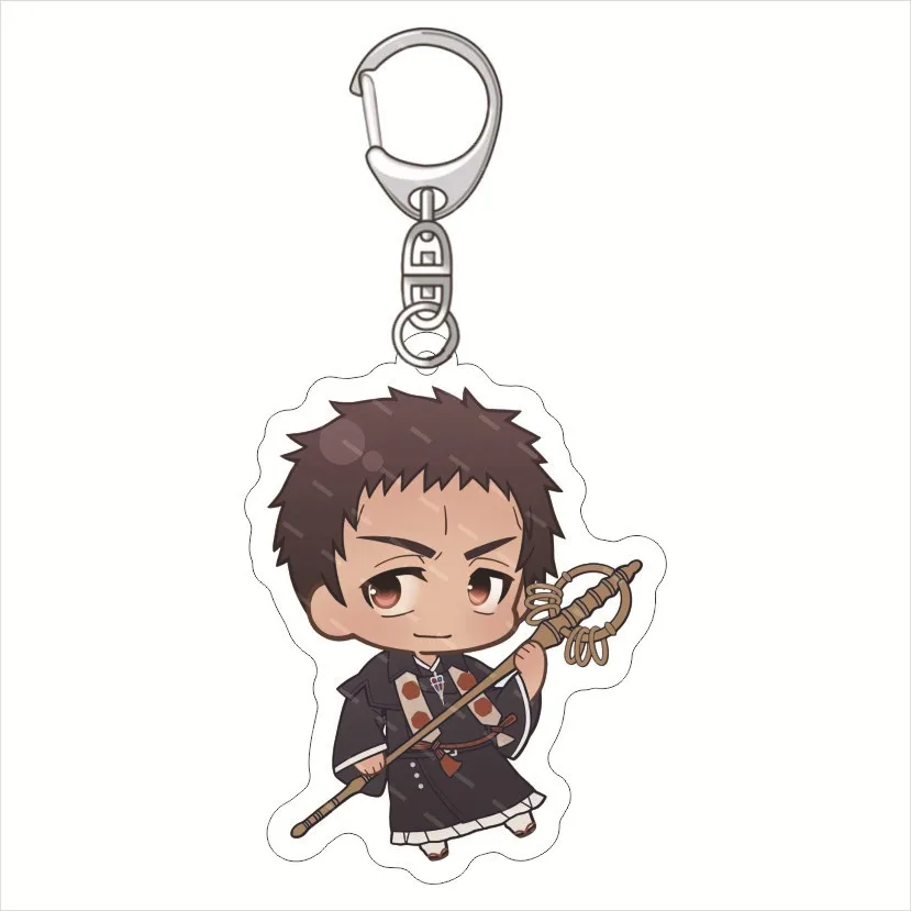55MM Anime Blue Exorcist‌ Figure Okumura Rin Okumura Yukio Mephisto Pheles Moriyama Shiemi Acrylic Keychain Kawaii‌ Gifts view 2