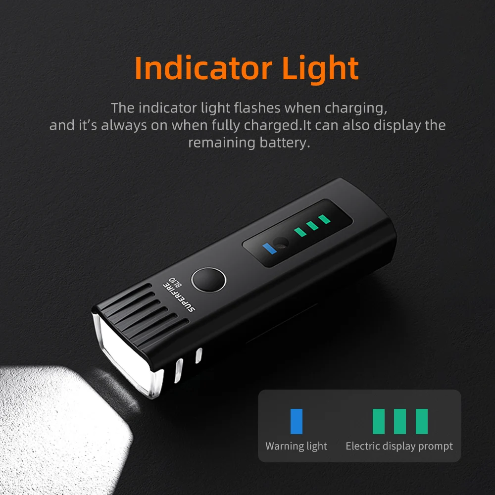 Rechargeable Waterproof Bicycle BL10 Light Smart Light Sensing Bicycle Light With Anti Glare Design 1