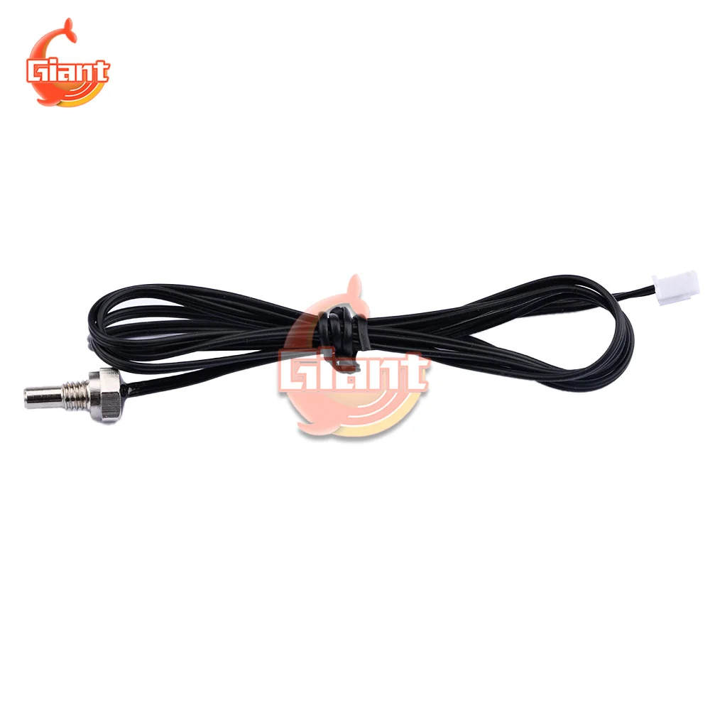 NTC Temperature Sensor 1M / 2M / 3M Waterproof M8 Thread Temperature Probe Thermistor Temperature Sensor for Water Heater/Boiler