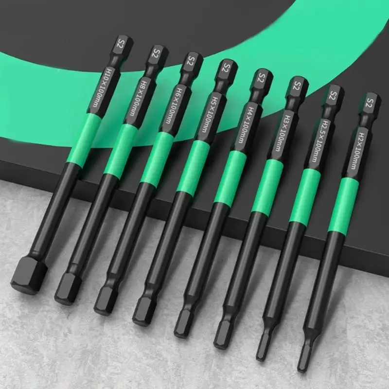 57QF bit bit chạm chống lại đầu hình lục giác Allen Wrench khoan bit 50mm/100mm thân