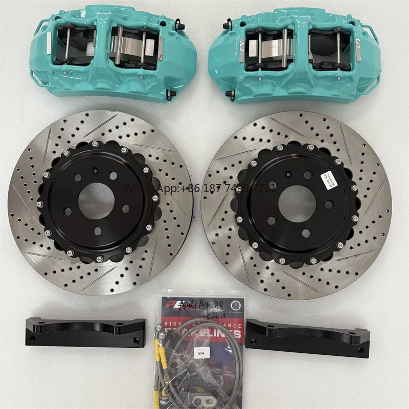 

.Big Brake Kit for Chevy Silverado 2500hd 8x6.5 Lug Pattern 380*34mm Hole Disc Compatible with.. 200 Model