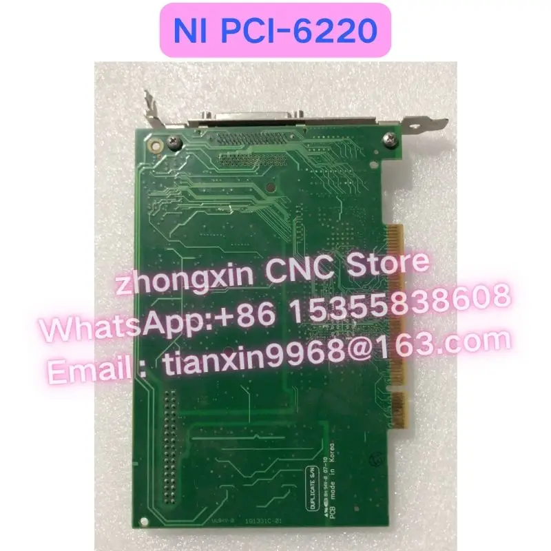 Used NI PCI-6220 data acquisition card Functional test OK Fast delivery