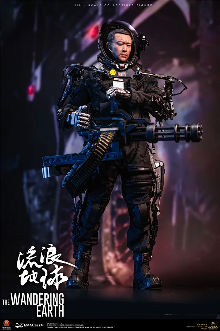 

DAMTOYS DMS035 1/6 Male Soldier Wandering The Earth Zhang Xiaoqiang Full Set 12'' Action Figure Model In Stock