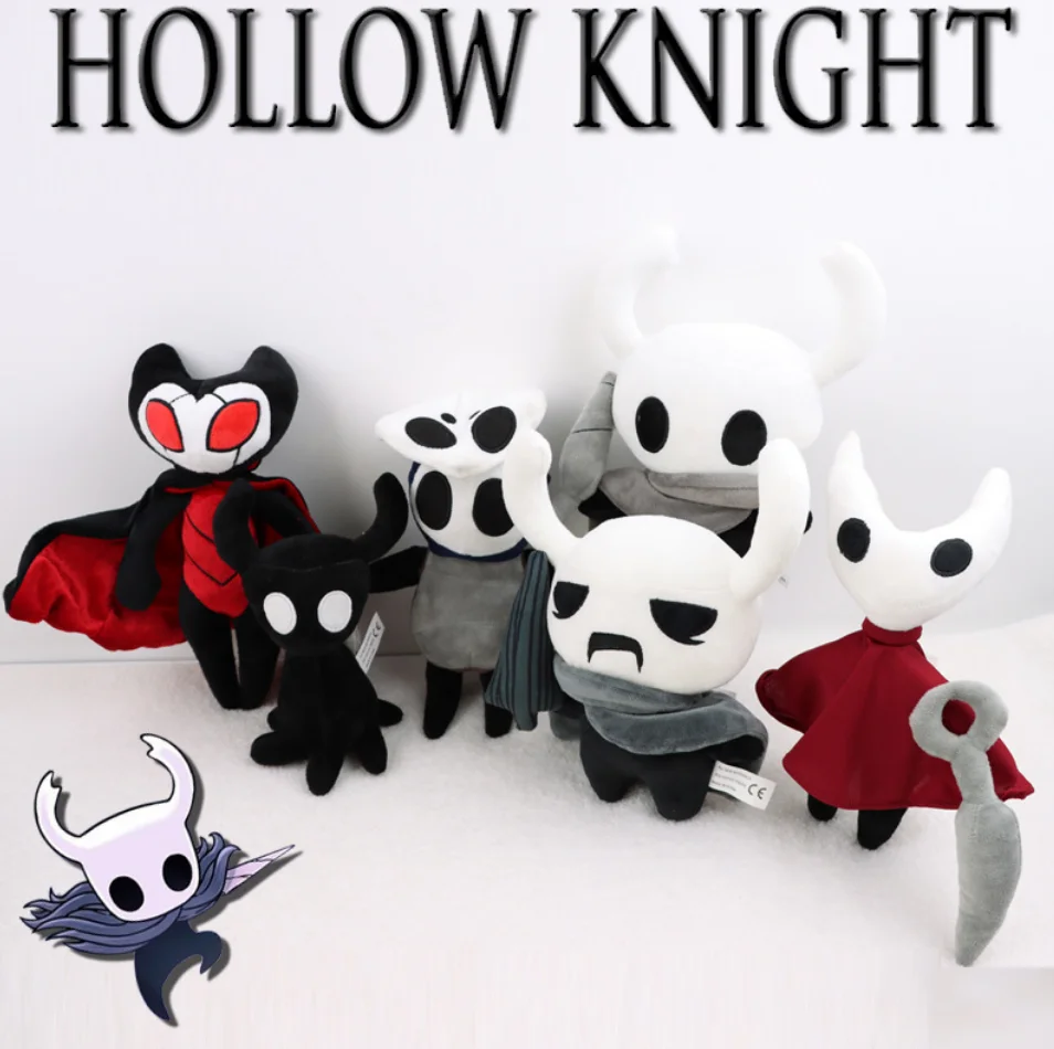 

30Cm Hot Game Hollow Knight Ghost Plush Stuffed Animals Doll Zote Plush Toys Figure Toys For Children Christmas Cosplay Gift