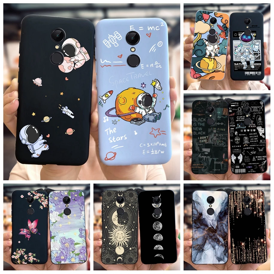 For Xiaomi Redmi 5 Plus Case Redmi 5 Shockproof Astronaut TPU Case For Xiomi Redmi 5 plus 5plus Phone Cases Silicone Funda Cover