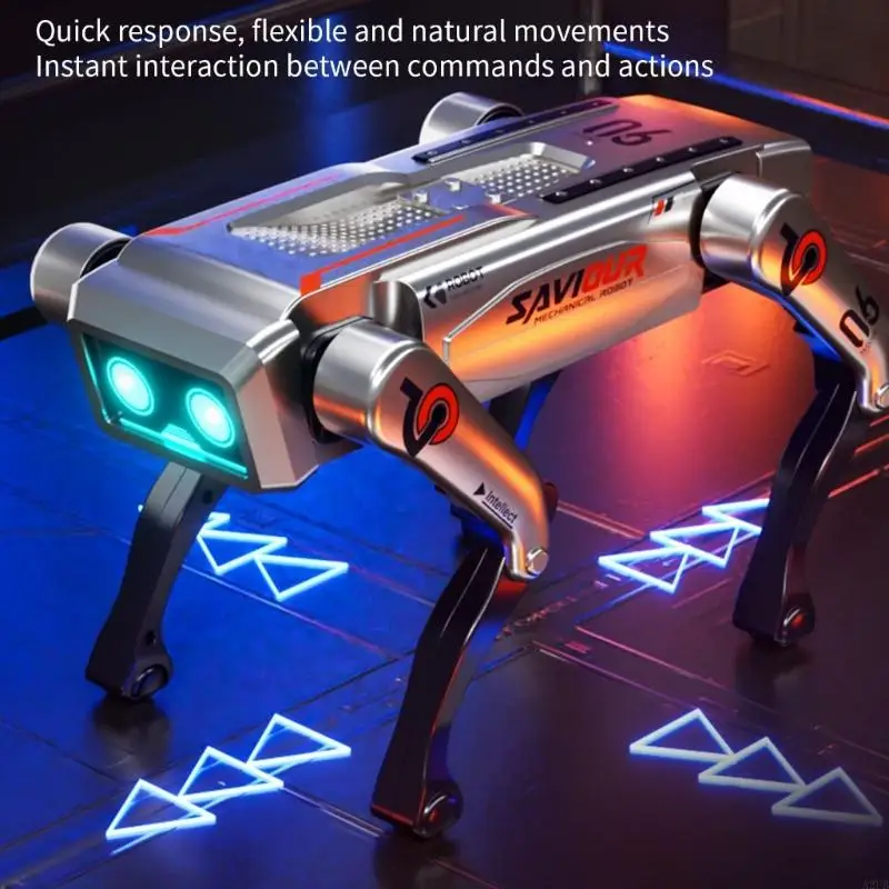 Robotyczna zabawka dla AI z inteligentną interakcją głosową i realistycznymi ruchami dla dzieci Gra edukacyjna A2UB