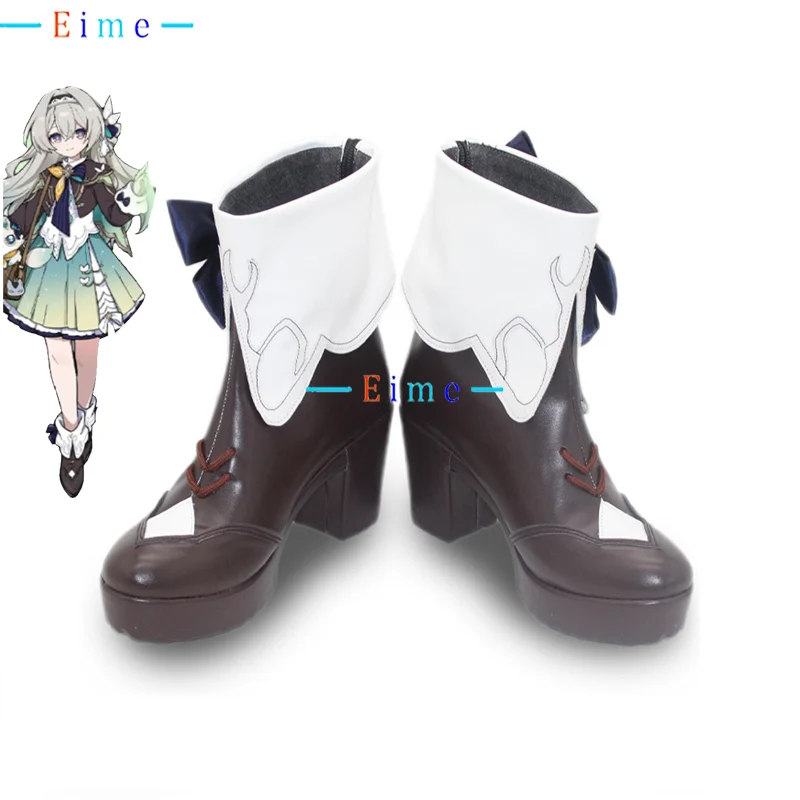 

Honkai Star Rail Firefly Cosplay Shoes PU Leather Shoes Halloween Carnival Boots Cosplay Props Anime Accessories Custom Made