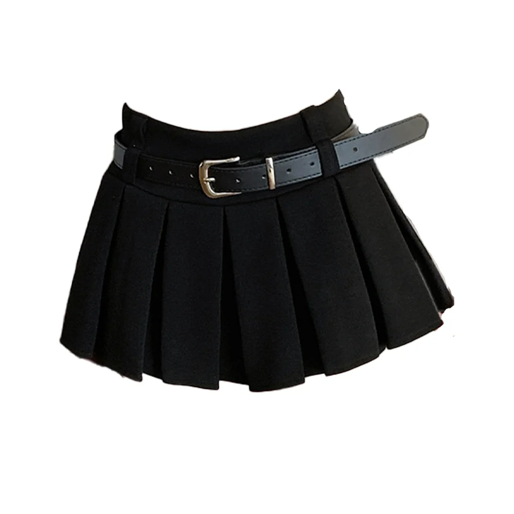 

Women's Y2K Street Style A-Line Mini Skirt Autumn Winter Casual High Waist Retro Sexy School Girl Short Skirt Harajuku Clothing