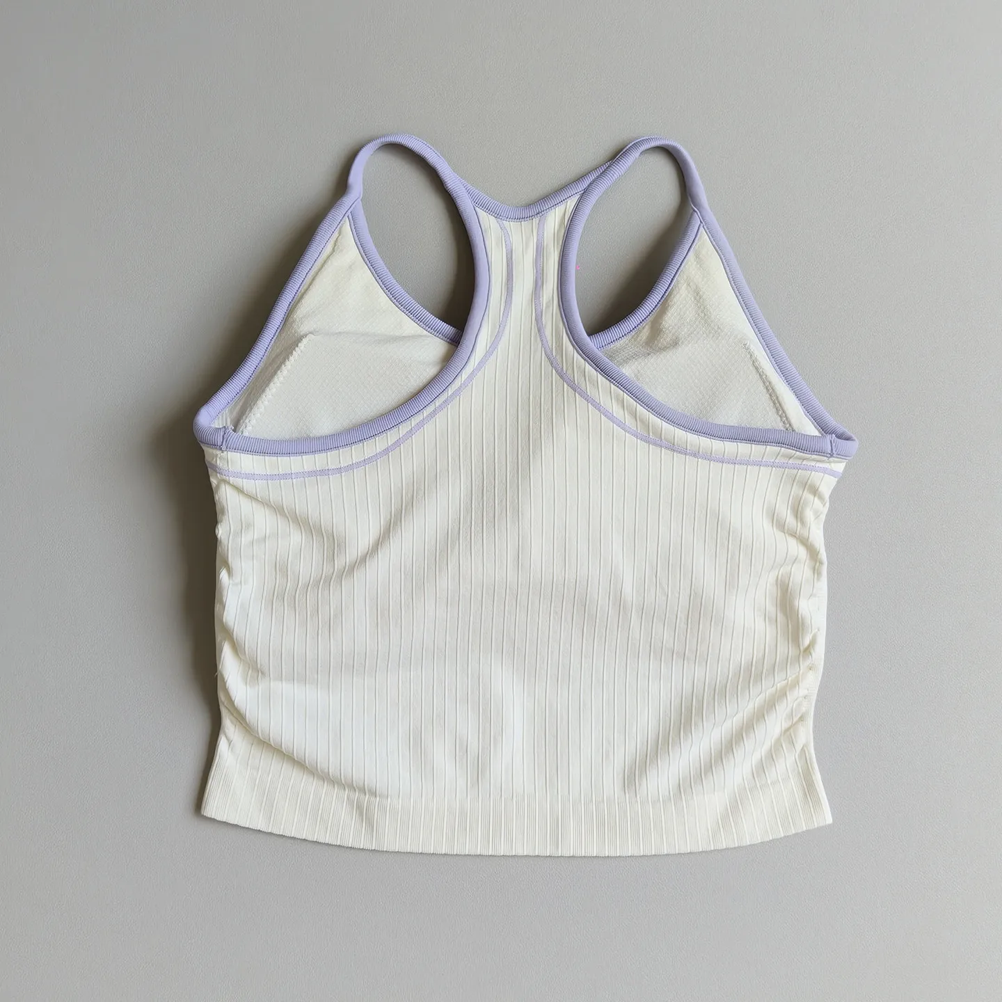 Damen Push-up Stoßfester Sport-BH mit Brustpolstern Yoga-Weste Brustverkleinernde Gym-Lauf-Pilates-Trainings-Fitness-Weste – Detail 6