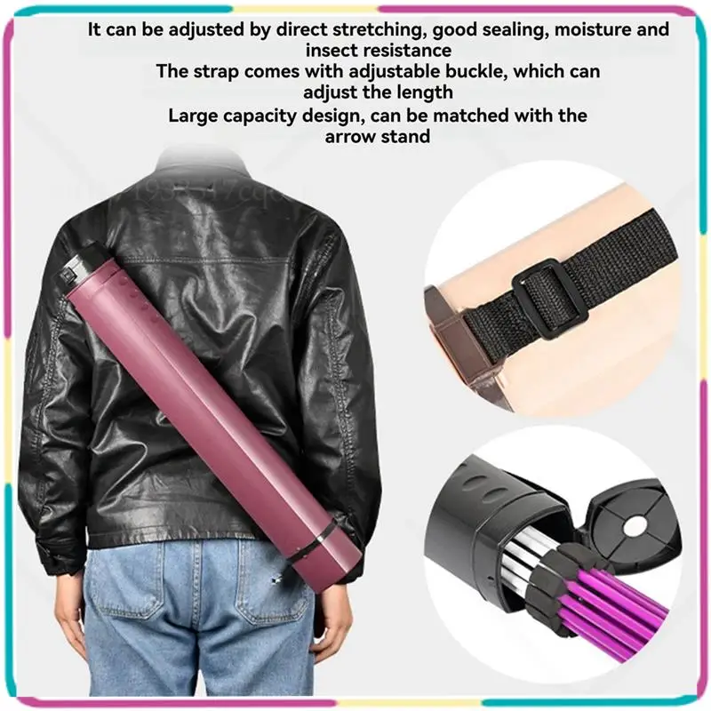 

B13C Композитный изогнутый лук PP Телескопическая бочка Открытый ствол для стрельбы из лука Оборудование для хранения