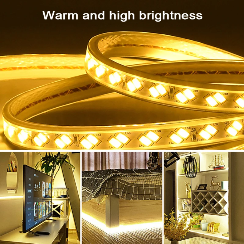 Underbed Sensor LED Light, Auto-adesivo, Soft Strip Light, Surround Night Light, Shoe Cabinet Light, Bedroom Cabinet Decoration