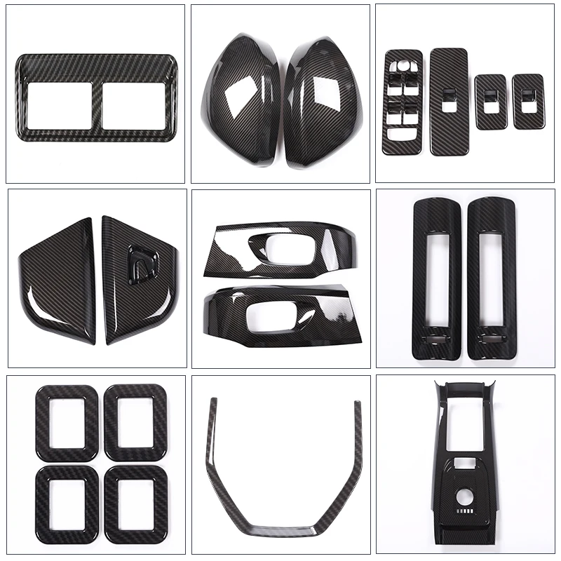 

ABS Carbon Fiber For Land Rover Discovery Sport 2015-2019 Interior Details Car Sticker Car Interior Modification Accessories