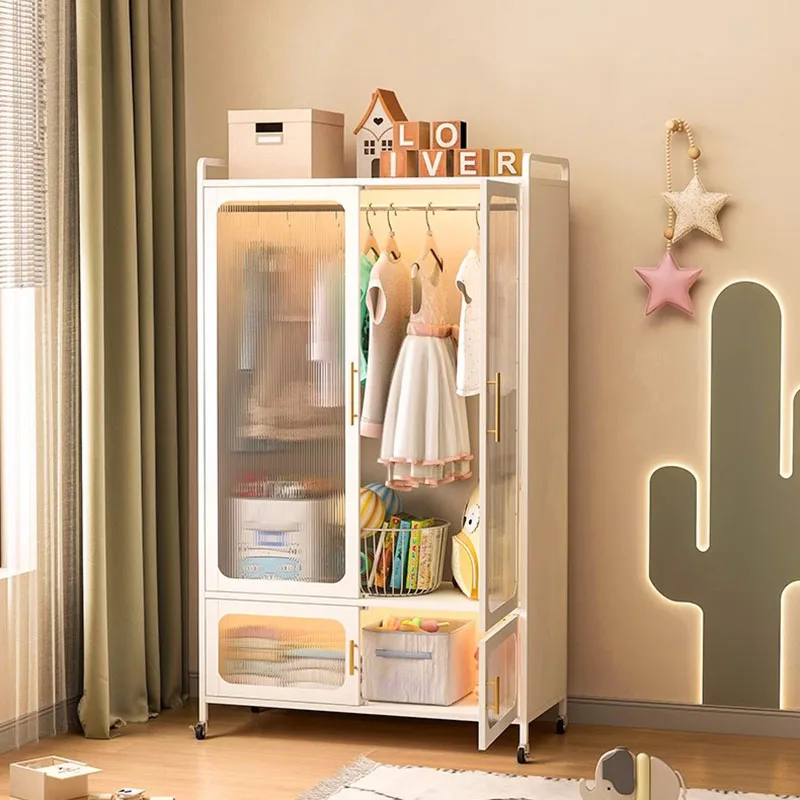 Children Modern Design Wordrobe Partitions Filing Fabric Display Waredrobe Closet Storage Dressing Rooms Vestidores Furniture