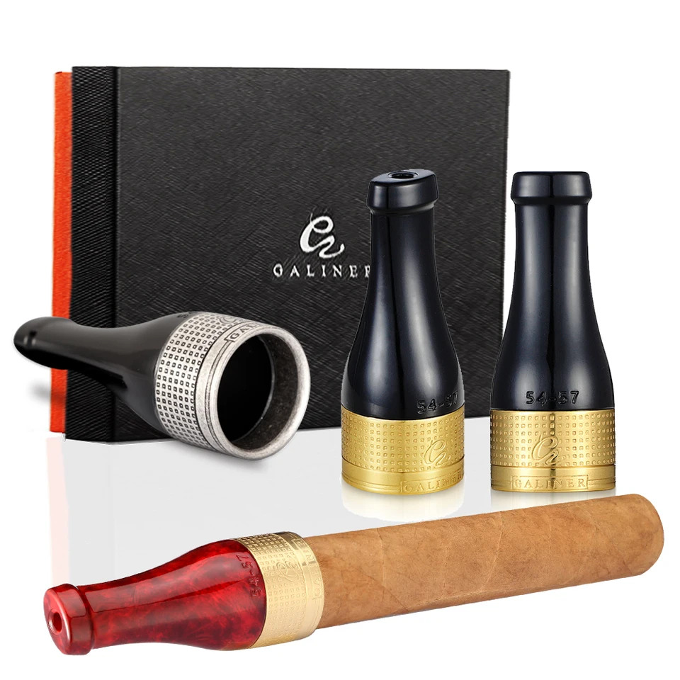Portable Cigar Mouthpiece Set with Gift Box