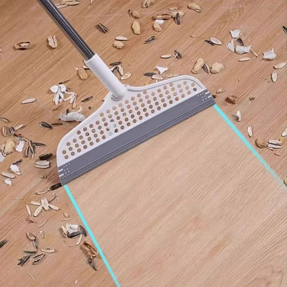 Silicone Scraper Broom Magic Wiper High Place Glass Wiper Floor Mop Household Splicing Cleaning Broom Bathroom Sweeping Water