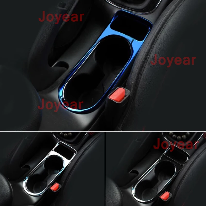 

For Kia K3 2016-2018 Car Decorative Frame Cup Frame Cup Holder Frame Glitter Scratch-resistant Protective Accessories