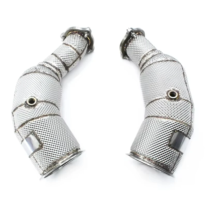 

Audi RS5 2.9T 2019-2022 manifold exhaust pipe custom high performance 304SS exhaust downspout